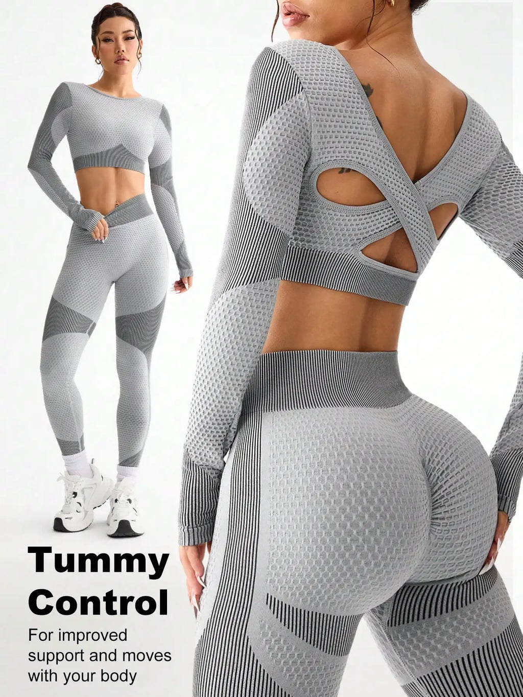 Two Piece Hot- Sports Tights