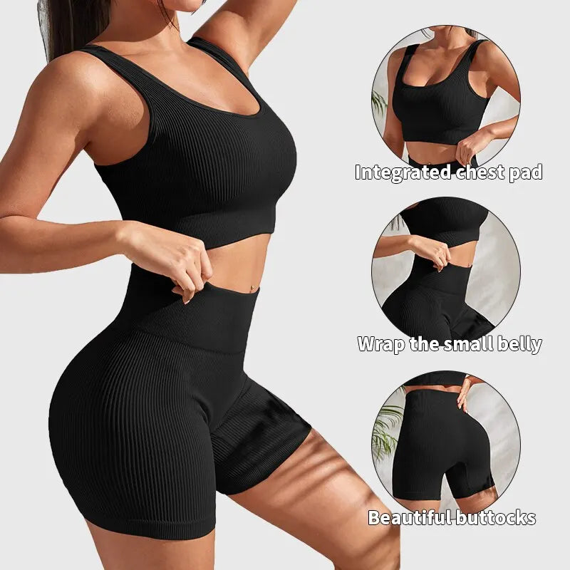 Seamless Workout Two Piece Set